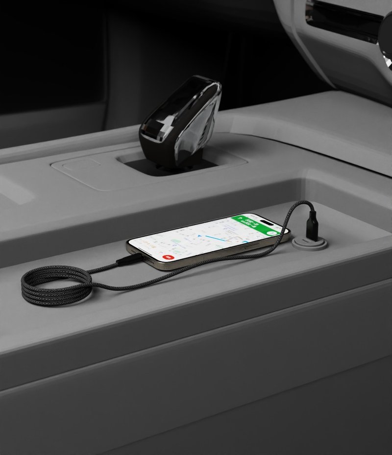 Allite EASY CABLE 磁吸收纳编织快充线 | USB-A to USB-C - 充电宝/传输线 - 其他材质 黑色