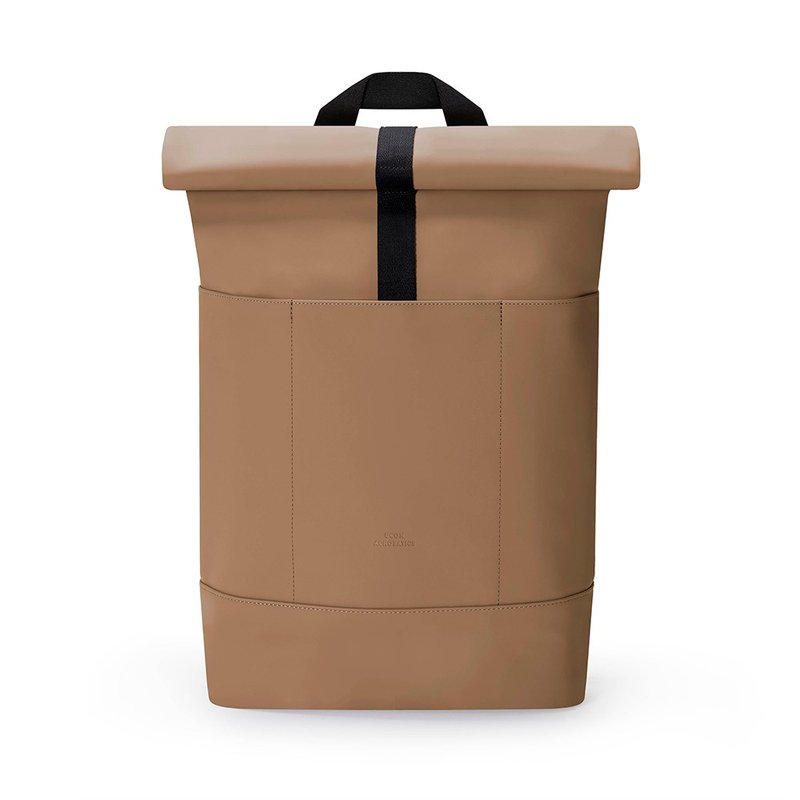 Hajo Medium Lotus系列后背包M (扁桃棕) - 后背包/双肩包 - 环保材料 橘色