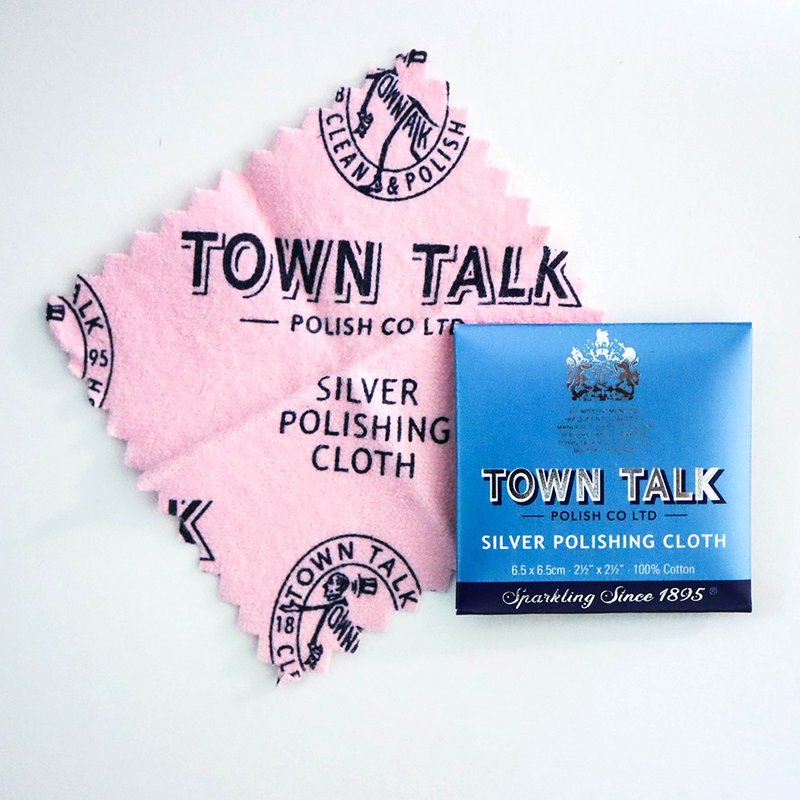 英国 Town Talk【拭银布】 银饰保养布 - 其他 - 棉．麻 