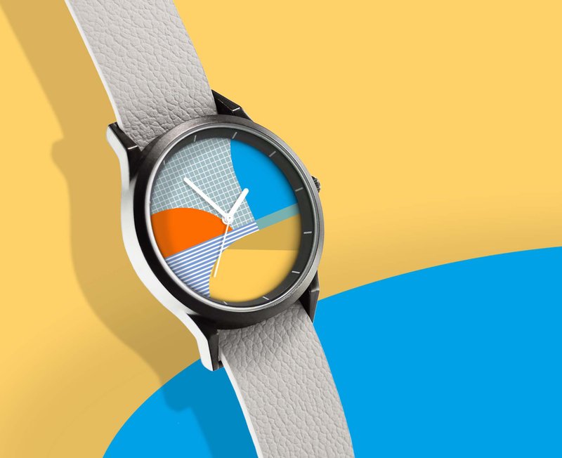 插画X手表 - Colorful time【#2】 - 女表 - 其他金属 黄色