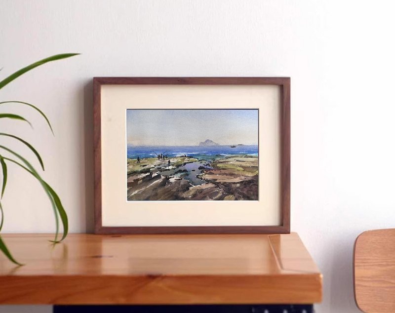 龟山小语 | 疗愈水彩系列 水彩原画 - 海报/装饰画/版画 - 纸 白色