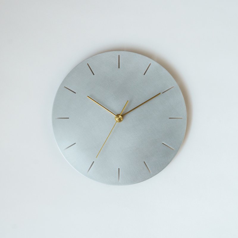 挂钟 220 线 / 铝 - 时钟/闹钟 - 其他金属 银色