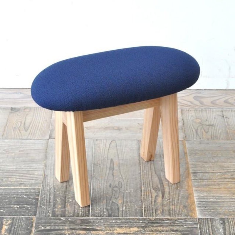 Cutie chair (Natural × Blue) - 其他家具 - 木头 蓝色