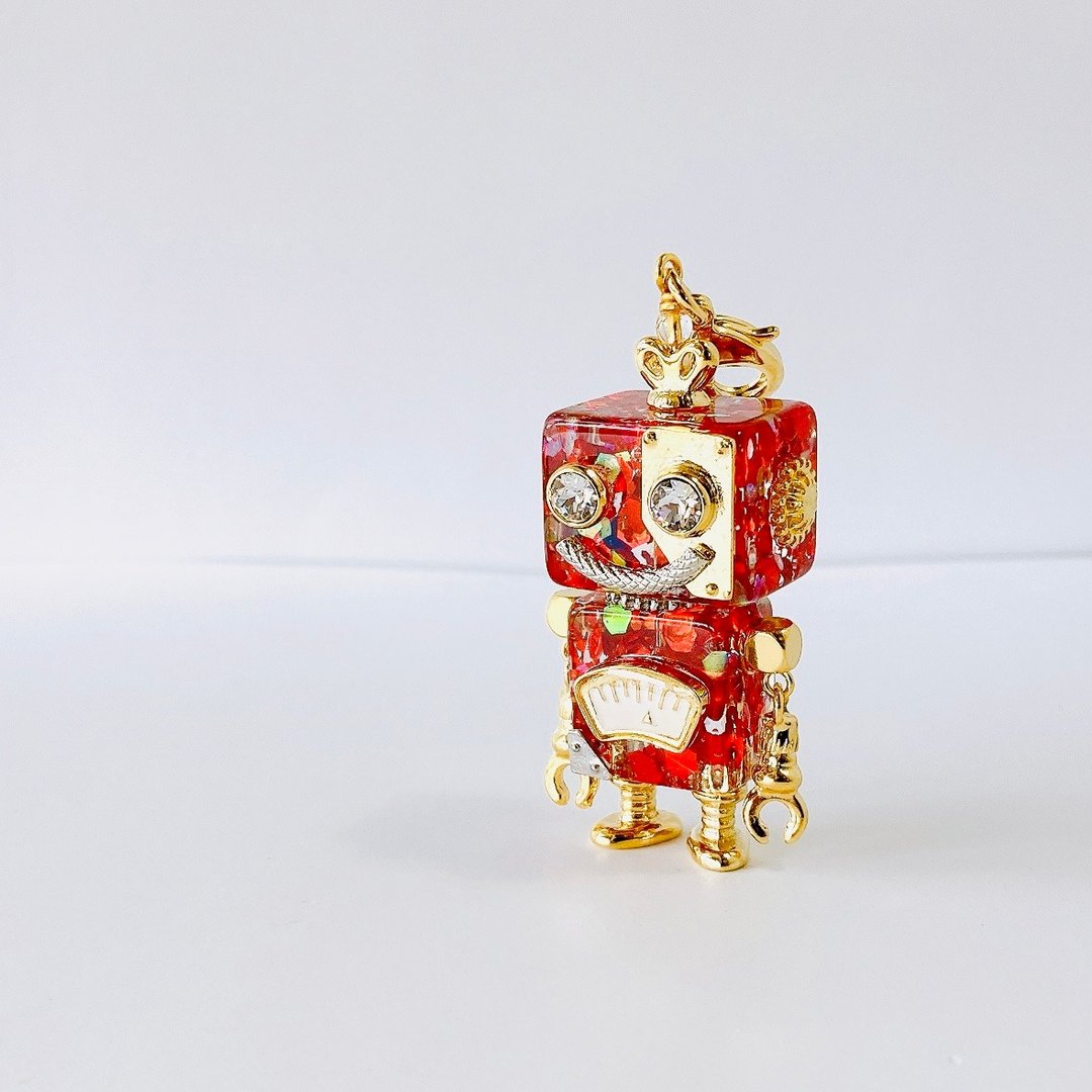 【Robot Accessories】机器人吊饰 149 - 吊饰 - 塑料 红色