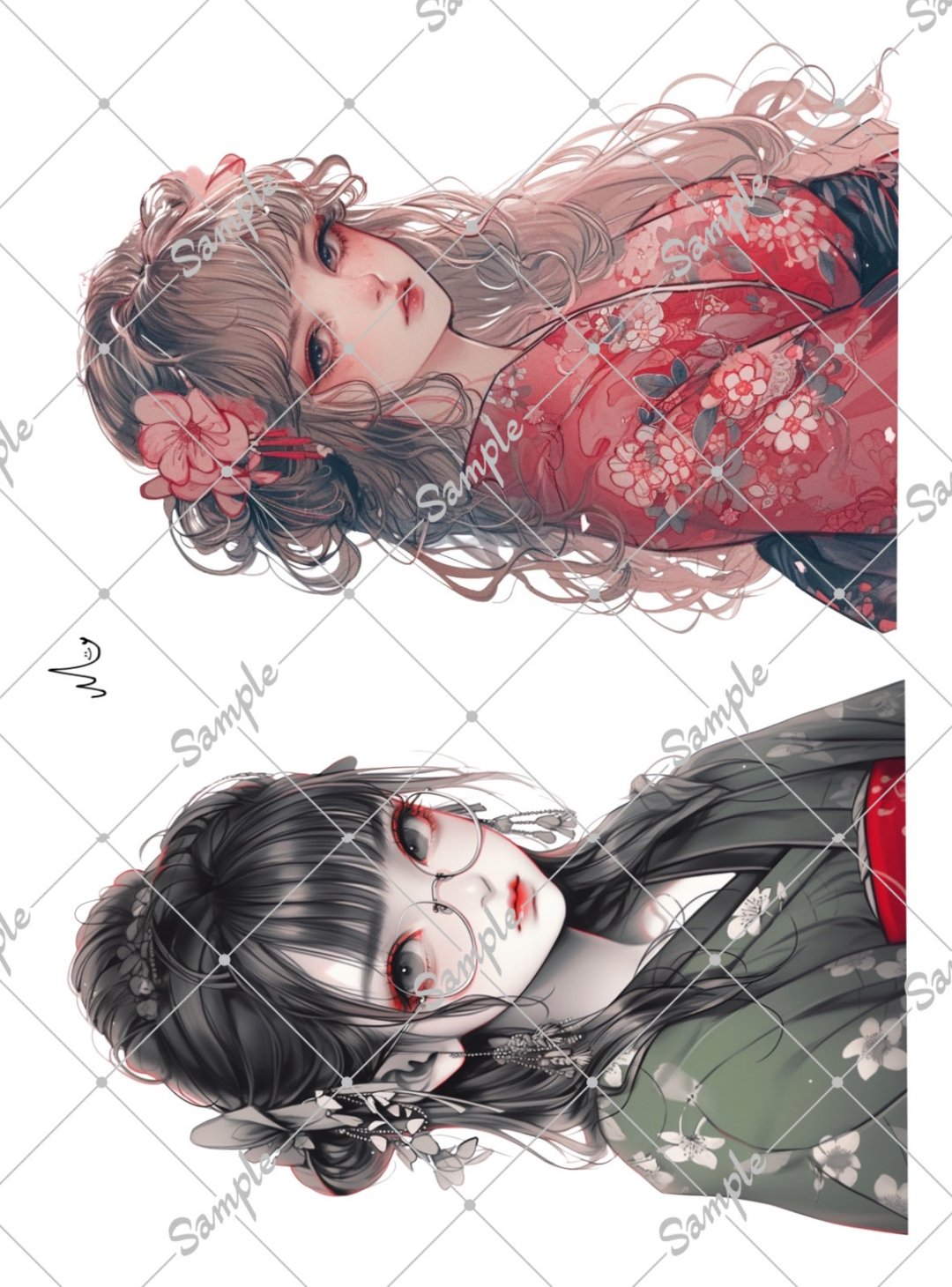 原创人物贴纸 - 贴纸 - 纸 