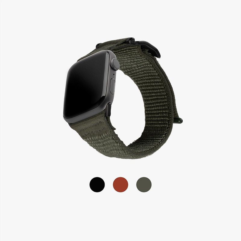 UAG Apple Watch 42/44/45/46/49mm 时尚尼龙表带V2 - 表带 - 硅胶 多色
