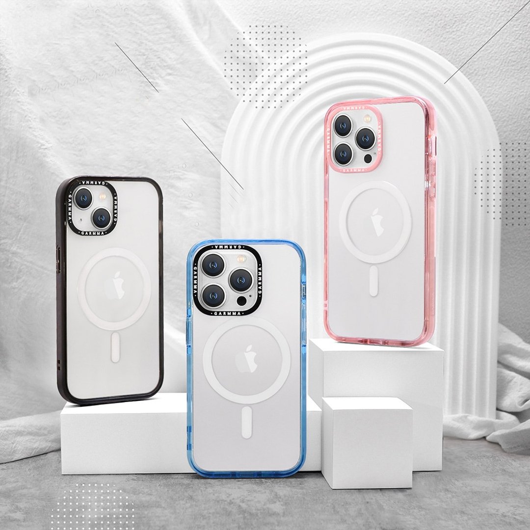 GARMMA iPhone 15系列 磁吸款保护壳 - 手机壳/手机套 - 塑料 黑色
