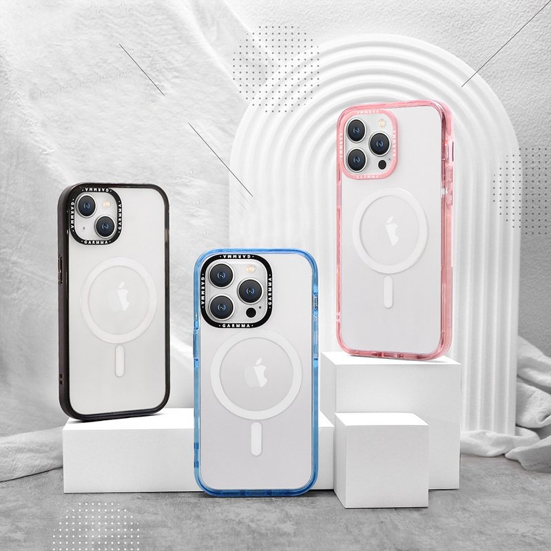 GARMMA iPhone 15系列 磁吸款保护壳 - 手机壳/手机套 - 塑料 黑色