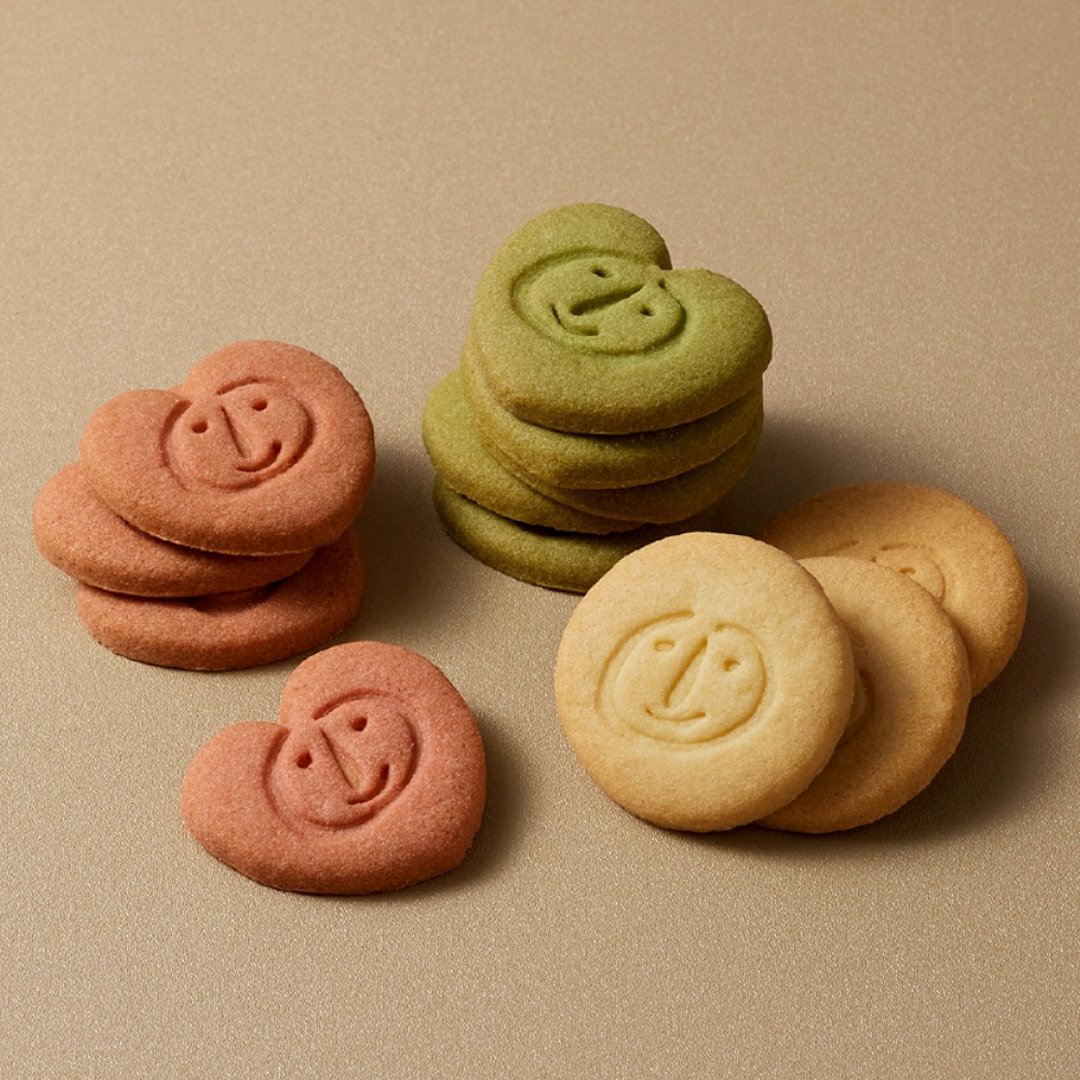 【喜憨儿】婚礼小物 I LOGO 饼干 100 片派对组 - 手工饼干 - 新鲜食材 