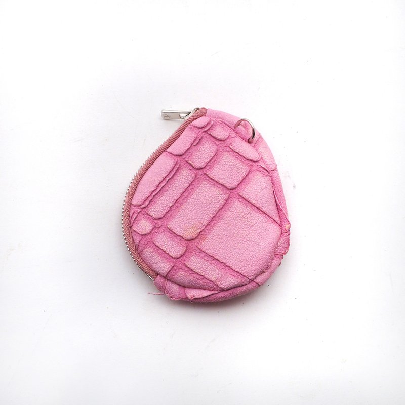 lamb leather wallet8#浅紫色/零钱包/koishi_8 - 零钱包 - 真皮 紫色