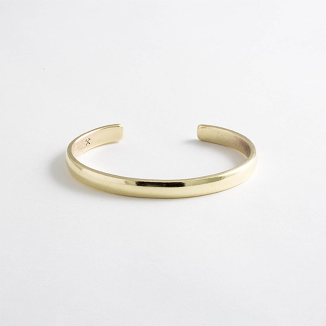 美国职人品牌 Studebaker Metals 手工锻造 Lodge Cuff 黄铜手环 - 手链/手环 - 铜/黄铜 黄色