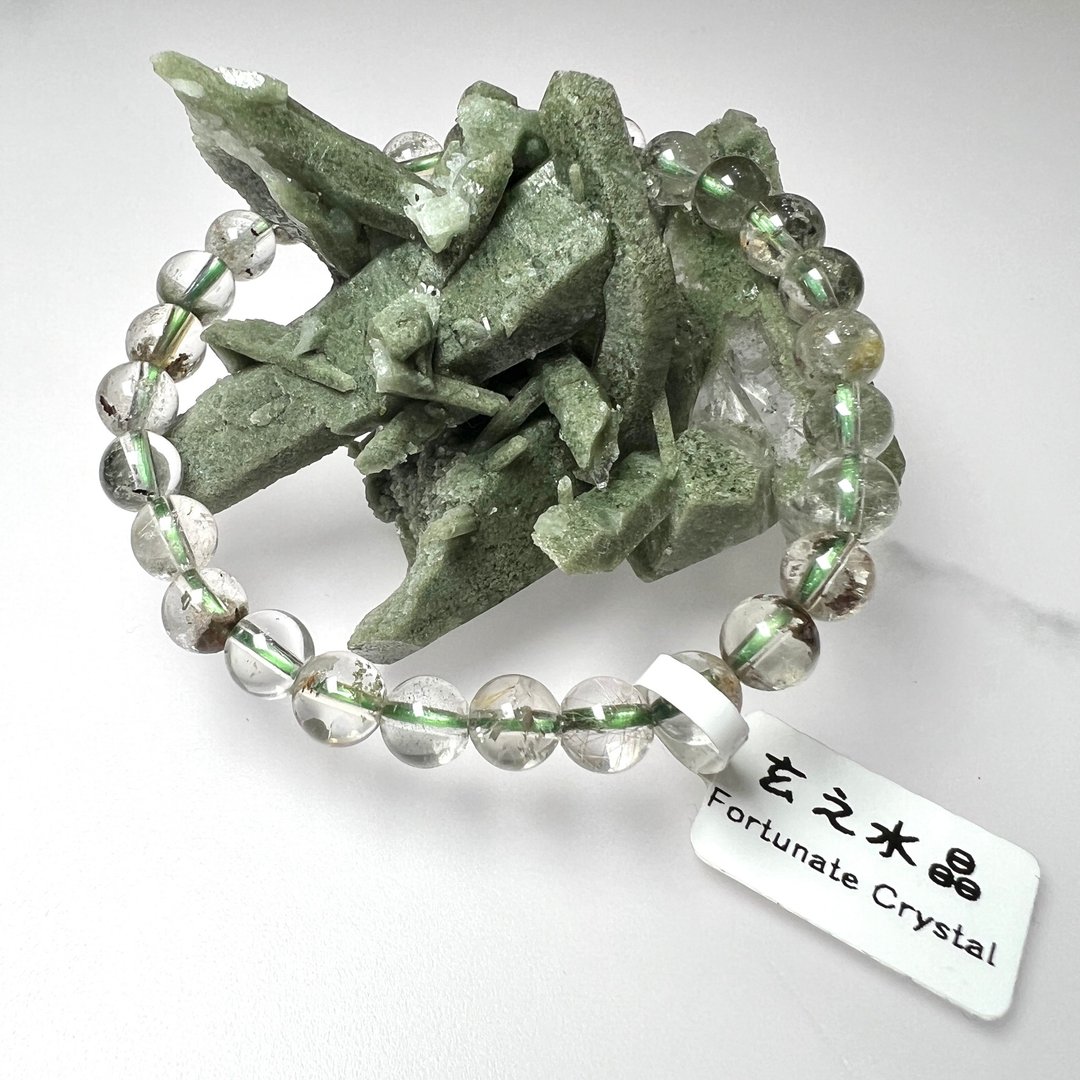 绿幽灵晶簇 | 水晶 | 水晶簇 | 水晶摆件 - 摆饰 - 水晶 绿色