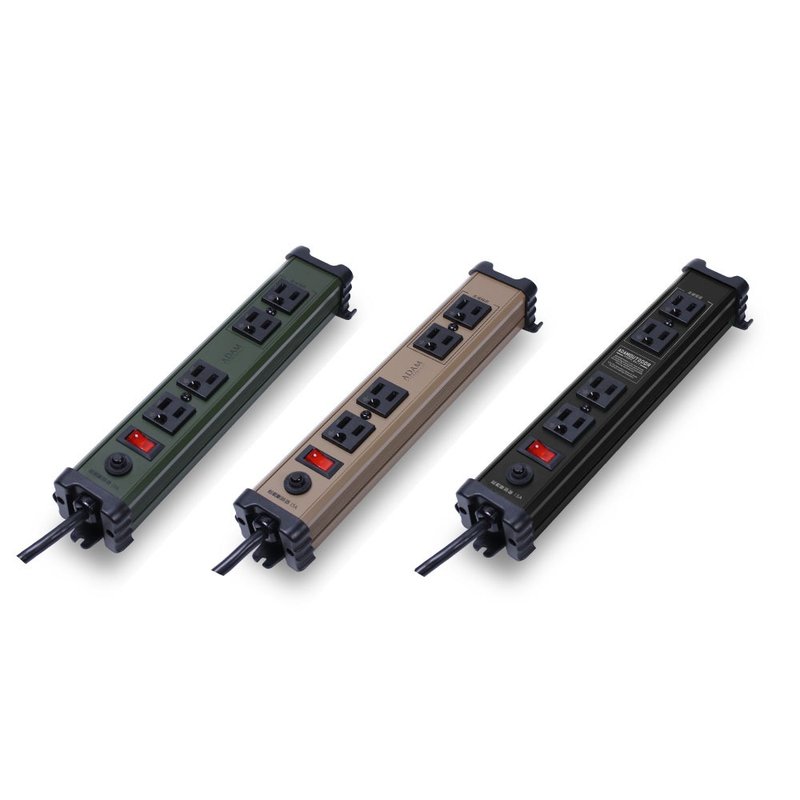 ADAMOUTDOOR 直式金属4座 延长线2M (3色可选) - 其他 - 其他金属 多色