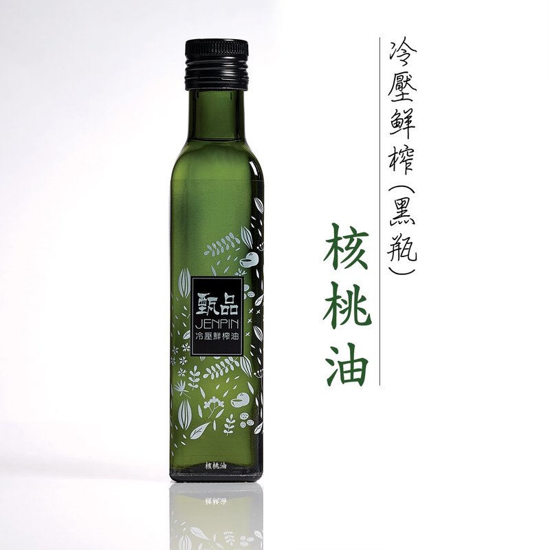 黑瓶核桃油250ml - 酱料/调味料 - 玻璃 黑色