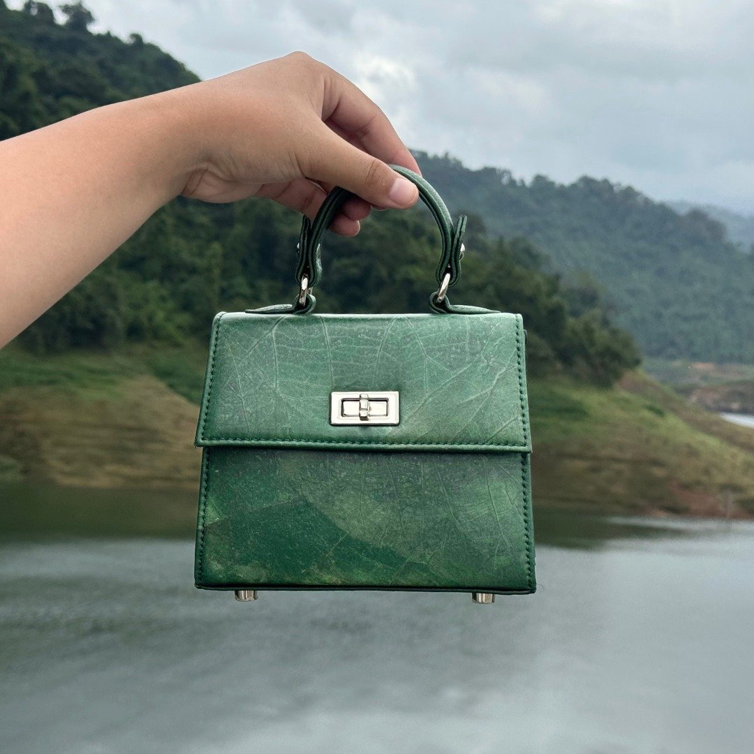 手提包 绿色 (kylie mini bag) 斜背包/单肩包 - 手提包/手提袋 - 植物．花 绿色