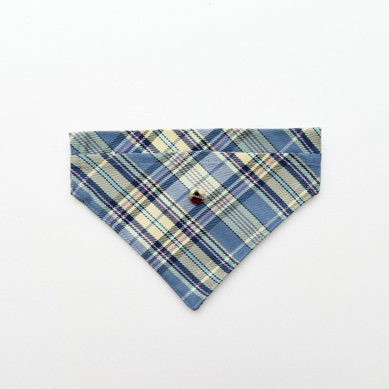 宠物天空蓝领巾-不含项圈、牵绳【ZAZAZOO】 - 项圈/牵绳 - 棉．麻 