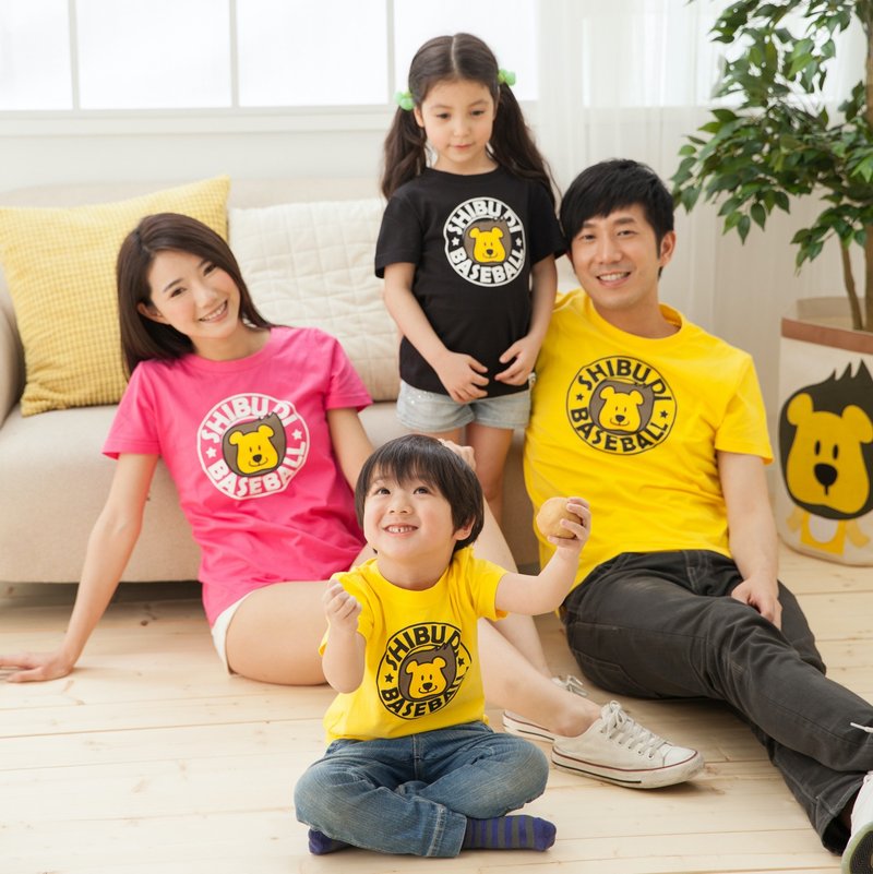 SHIBUDI 棒球控短袖上衣亲子装MIT - 亲子装 - 棉．麻 
