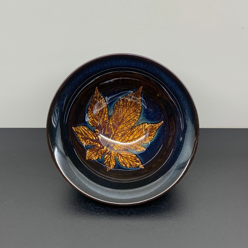 木叶天目 饮杯 90ml 邱毓宁 莺歌烧 B-02 - 茶具/茶杯 - 瓷 黑色