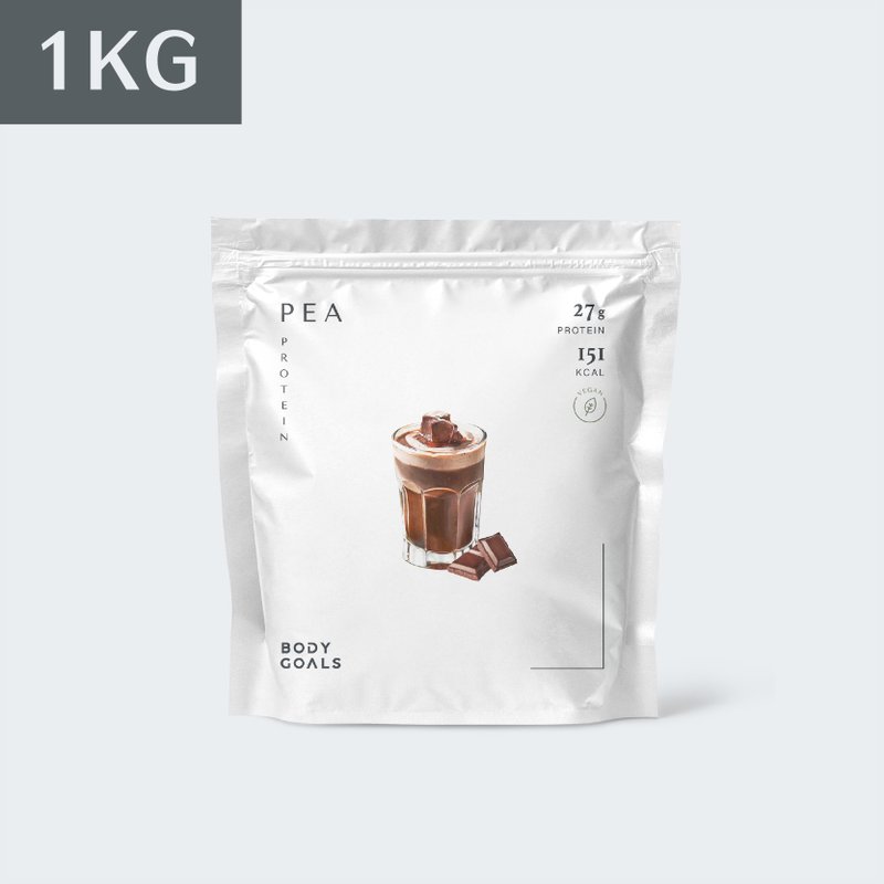 【Body Goals】全素多效豌豆蛋白饮 PRO 1KG - 大包装 - 健康/养生 - 浓缩/萃取物 