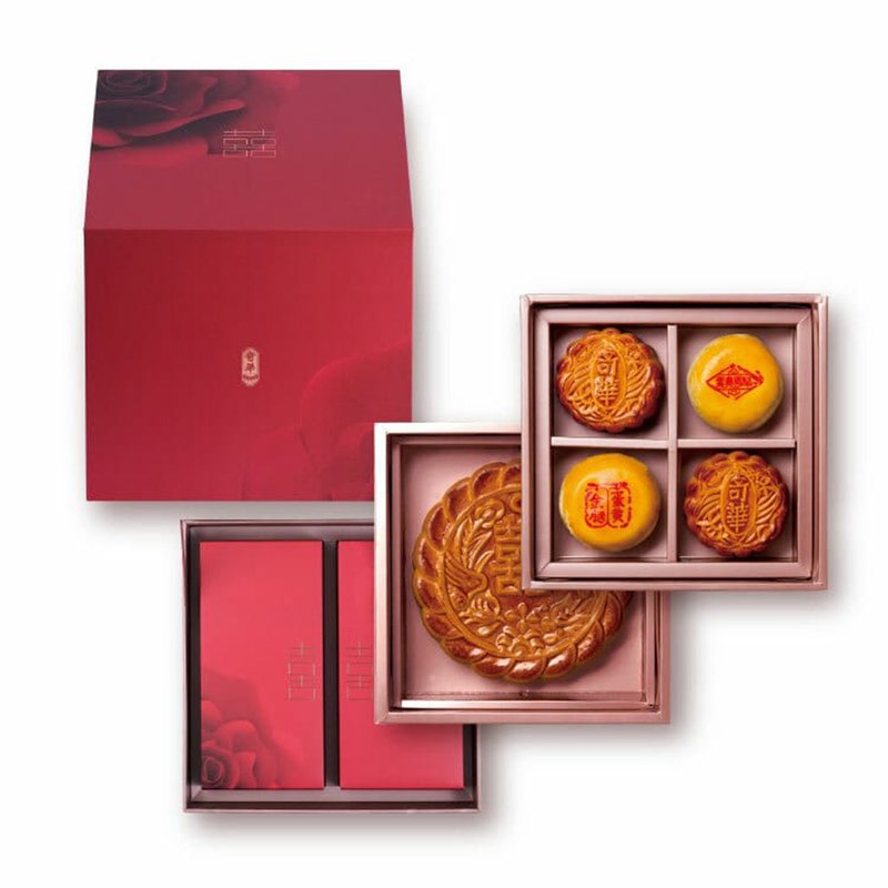 奇华饼家-金御喜礼盒- B款 - 手工饼干 - 其他材质 红色