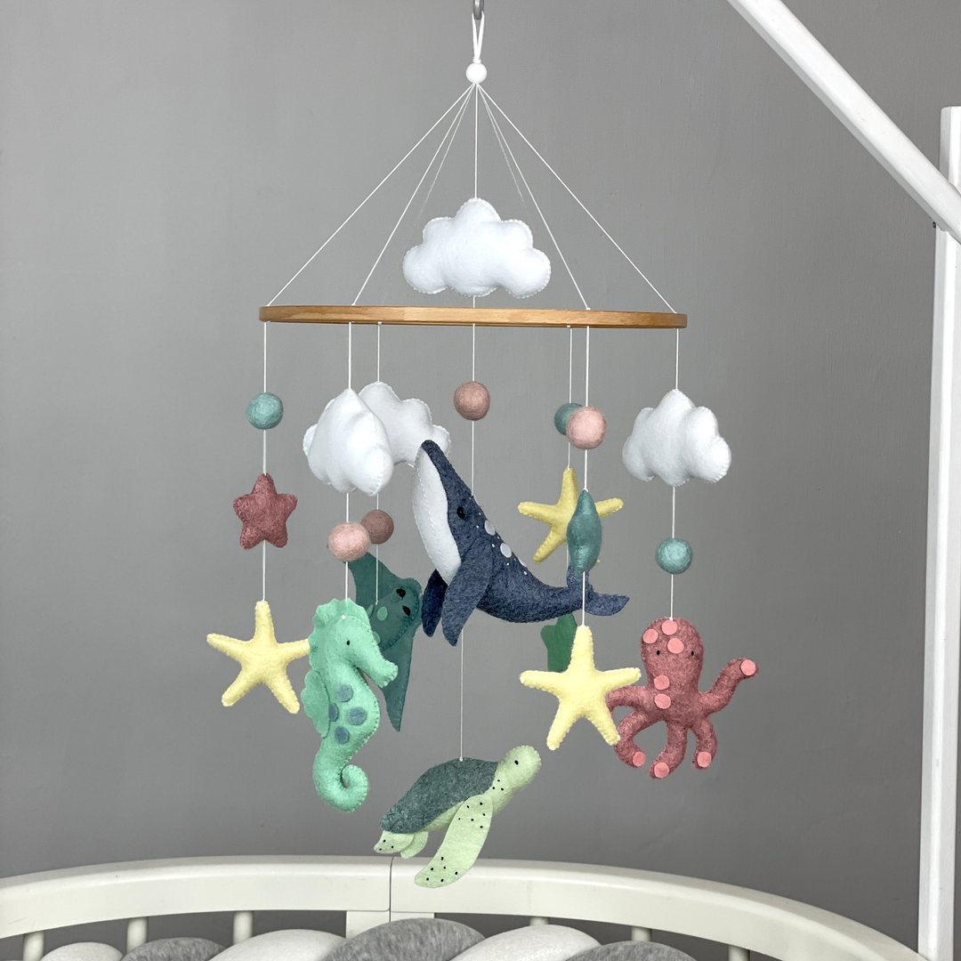 海洋宝宝手机中性海洋生物手机鲸鱼航海手机宝宝礼物 - 玩具/玩偶 - 其他金属 多色