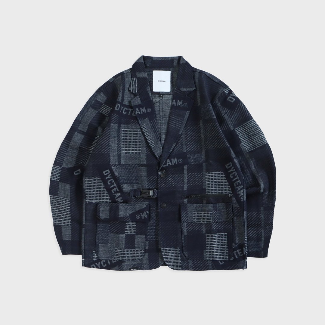 DYCTEAM - D-CODE blazer - 男装西装外套 - 其他材质 蓝色
