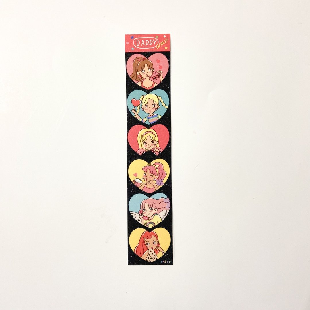 Daddy Girls Mini Sticker - 贴纸 - 防水材质 多色