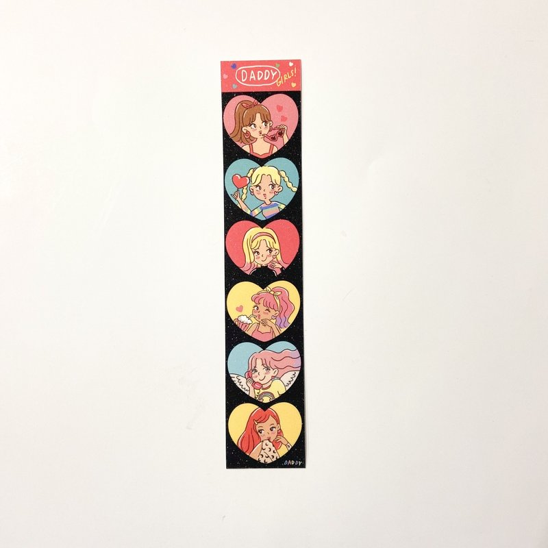Daddy Girls Mini Sticker - 贴纸 - 防水材质 多色