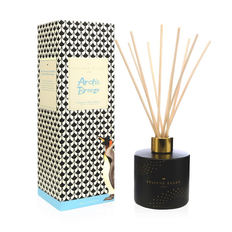 【Portmeirion】Yvonne Ellen | 动物飨宴 200ml 扩香礼盒 企鹅 - 香薰/精油/线香 - 精油 黑色