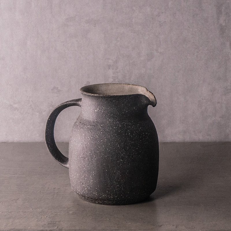 无我系列-无我正把茶海330ml - 茶具/茶杯 - 陶 黑色