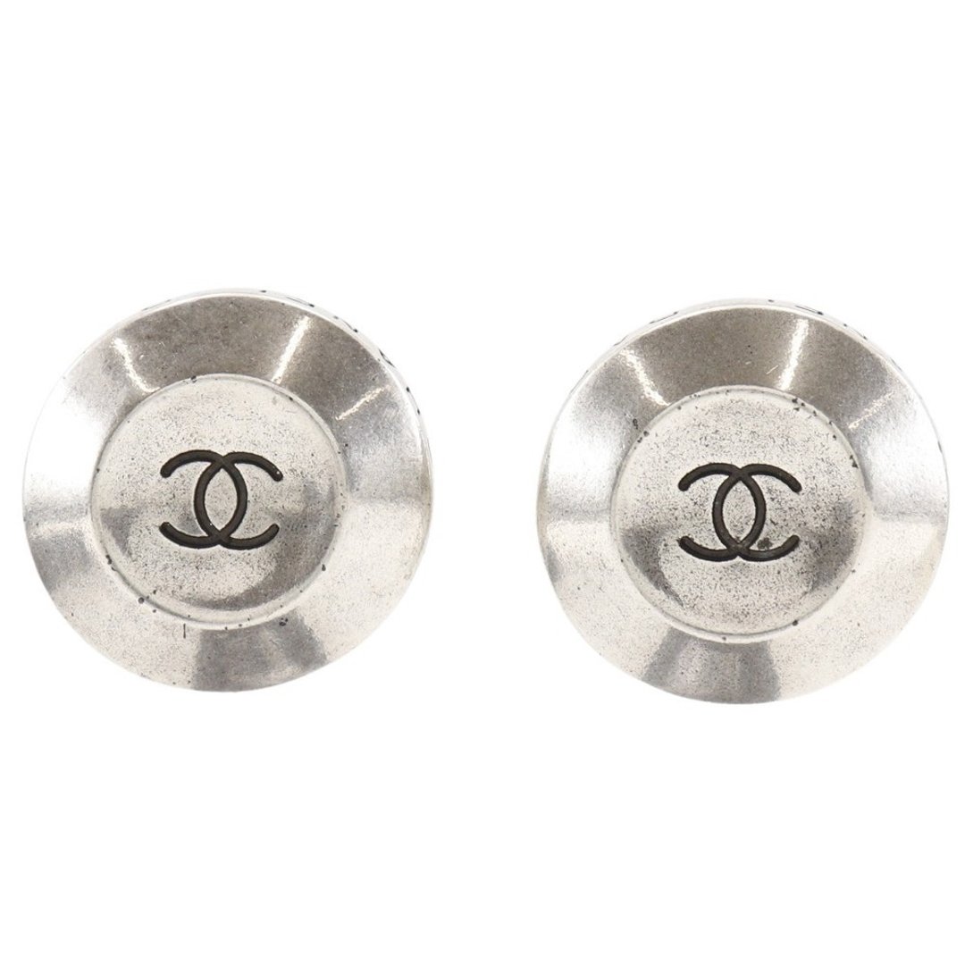 【日本直送】香奈儿 CHANEL COCO 标志 耳环 金属制 银色 99P 约 19.1g 女性用【二手】 - 耳环/耳夹 - 其他金属 银色