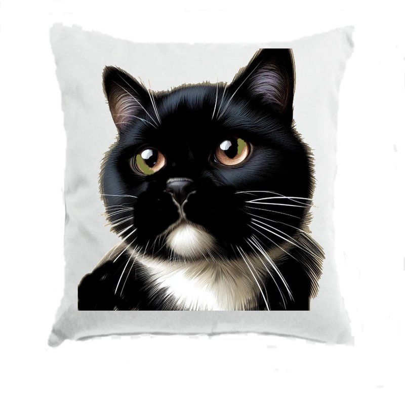 盖亚小黑猫 - 枕头/抱枕 - 其他材质 