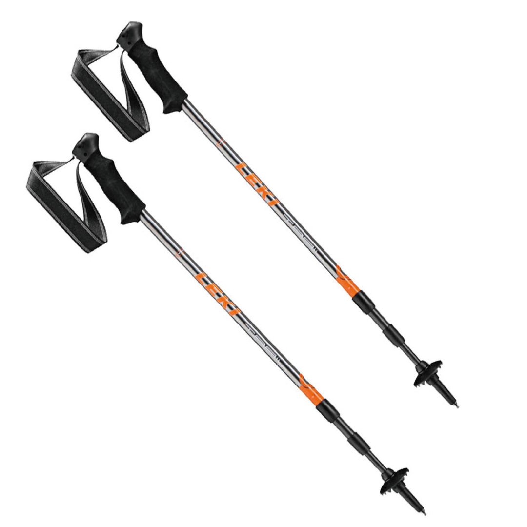 【LEKI】TRAIL LITE 泡棉握把铝合金无避震旋转登山杖 - 露营用品 - 铝合金 灰色