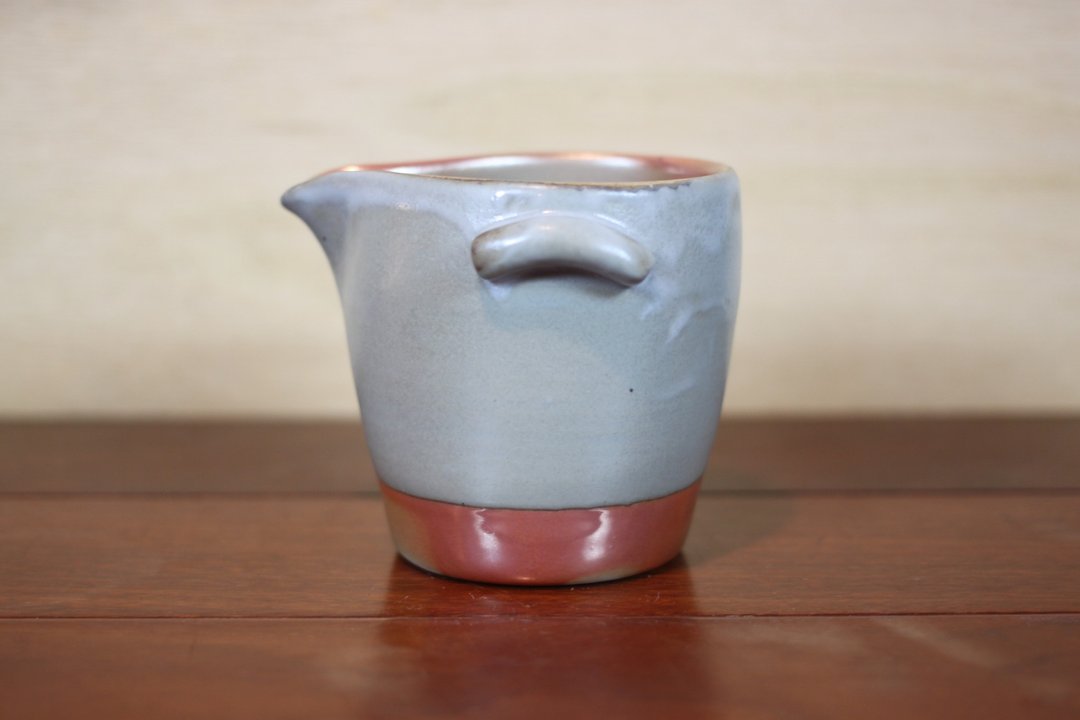 【品味生活】志野釉柴烧茶海 公道杯 名家叶敏祥手作陶 - 茶具/茶杯 - 陶 