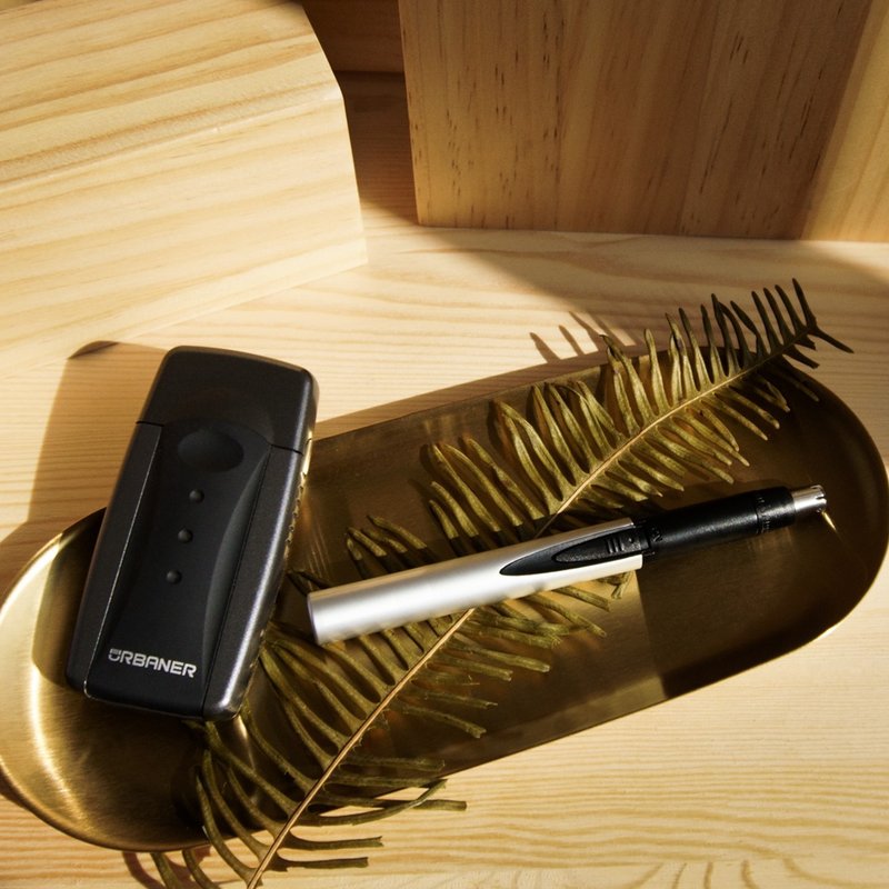 随时随剃 MB-970奥本电动刮胡刀+鼻毛刀礼盒 男生礼物 圣诞礼盒 - 男性清洁护肤品 - 塑料 灰色