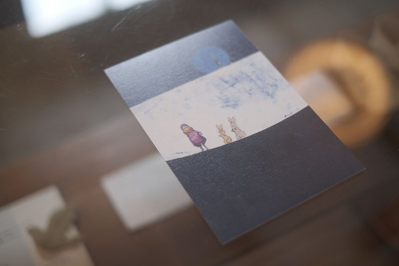 明信片 One Scene - 卡片/明信片 - 纸 蓝色