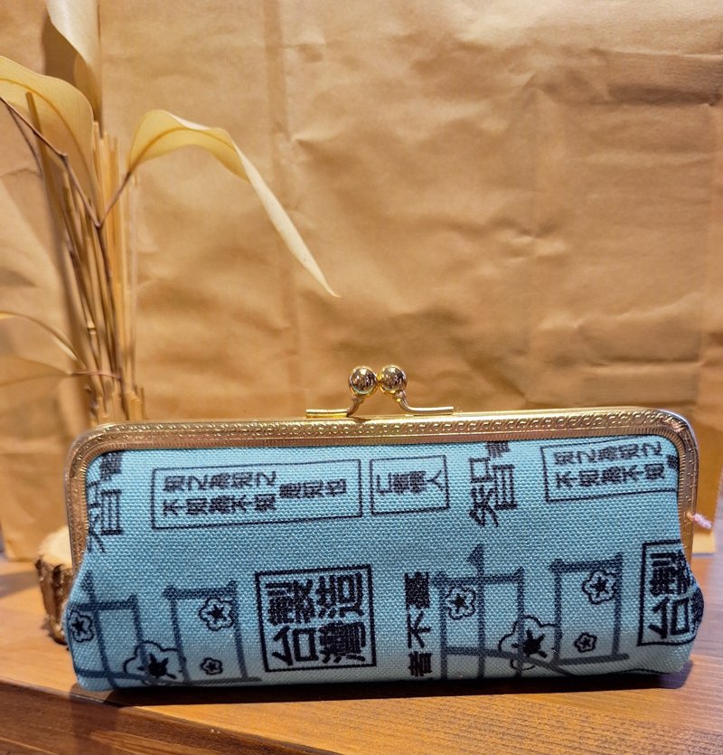 设计款印花眼镜包-君子 - 眼镜盒/眼镜布 - 聚酯纤维 