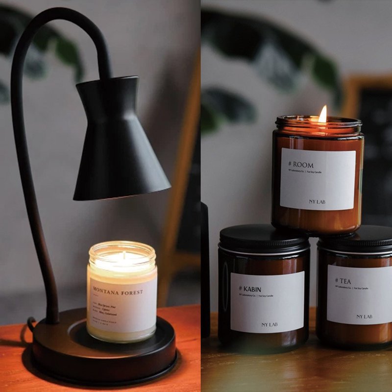 NY LAB 纽约设计百变软管融烛灯+手工香氛蜡烛任选 - 蜡烛/烛台 - 其他材质 