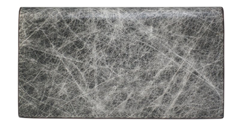 蚕丝牛皮-长夹 - 皮夹/钱包 - 真皮 