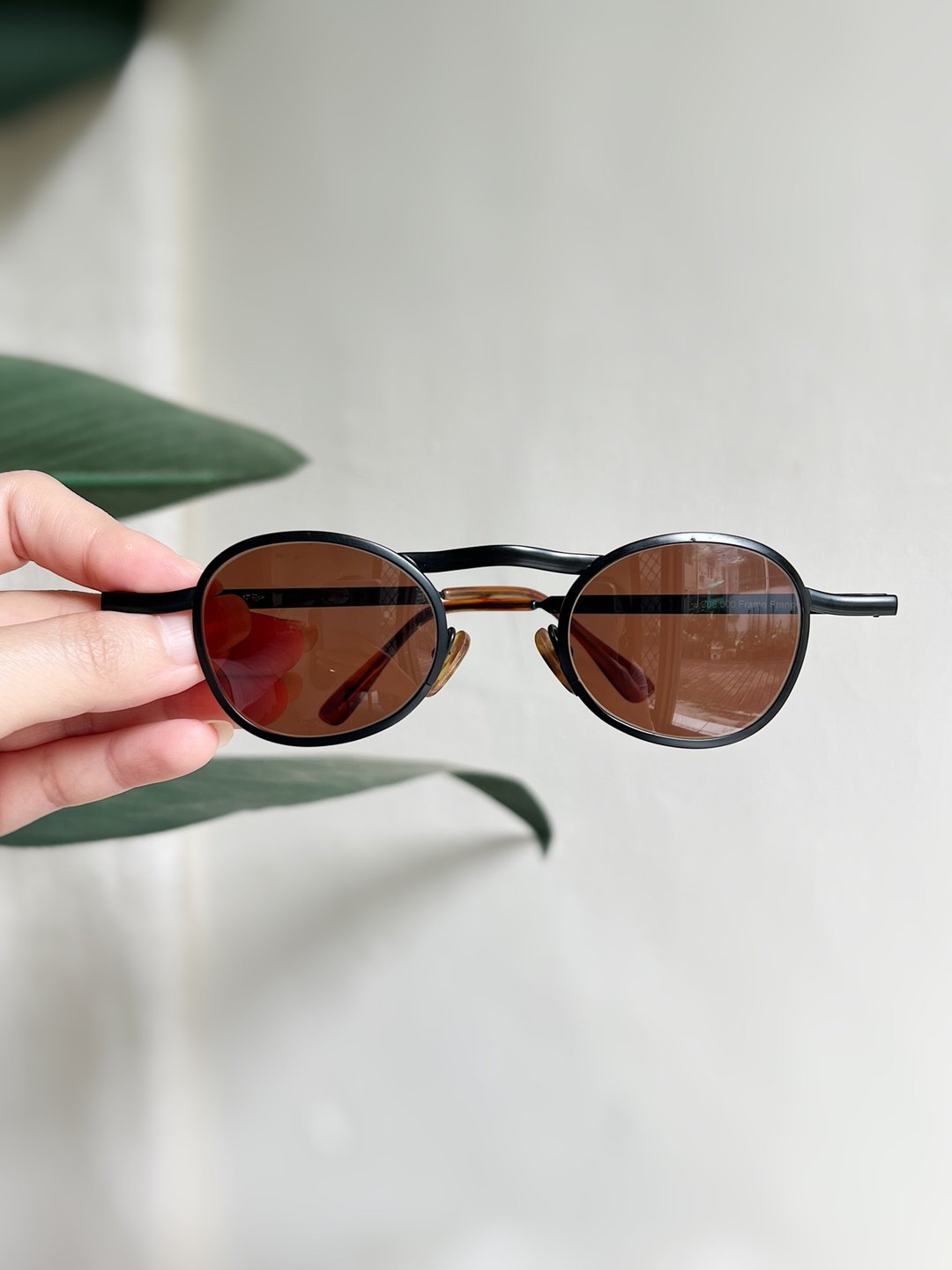 藏品释出 | J.F REY金属镜框 古蕫 眼镜 额縁 france /glasses - 眼镜/眼镜框 - 其他金属 黑色
