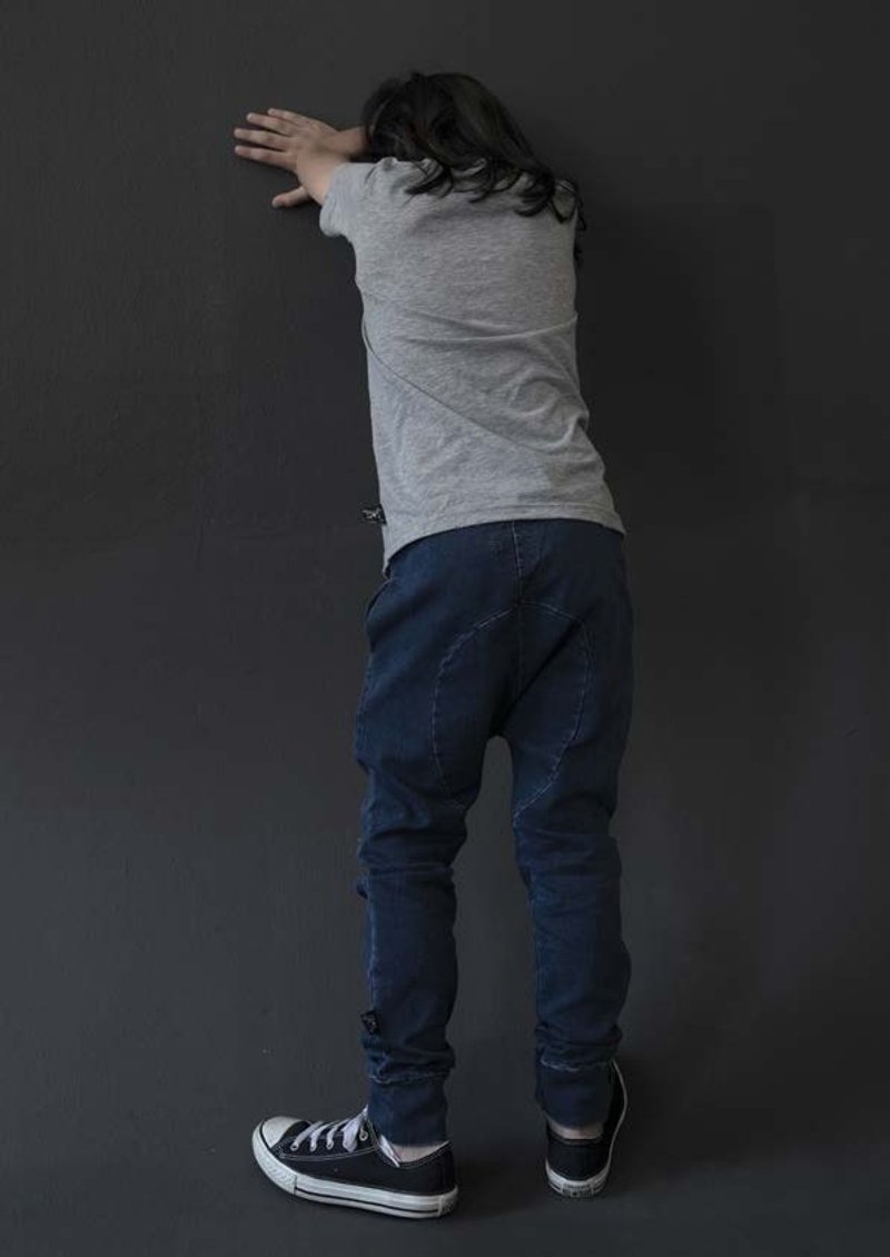 2016春夏 NUNUNU 牛仔骑士RIDIND PANTS - 其他 - 纸 蓝色