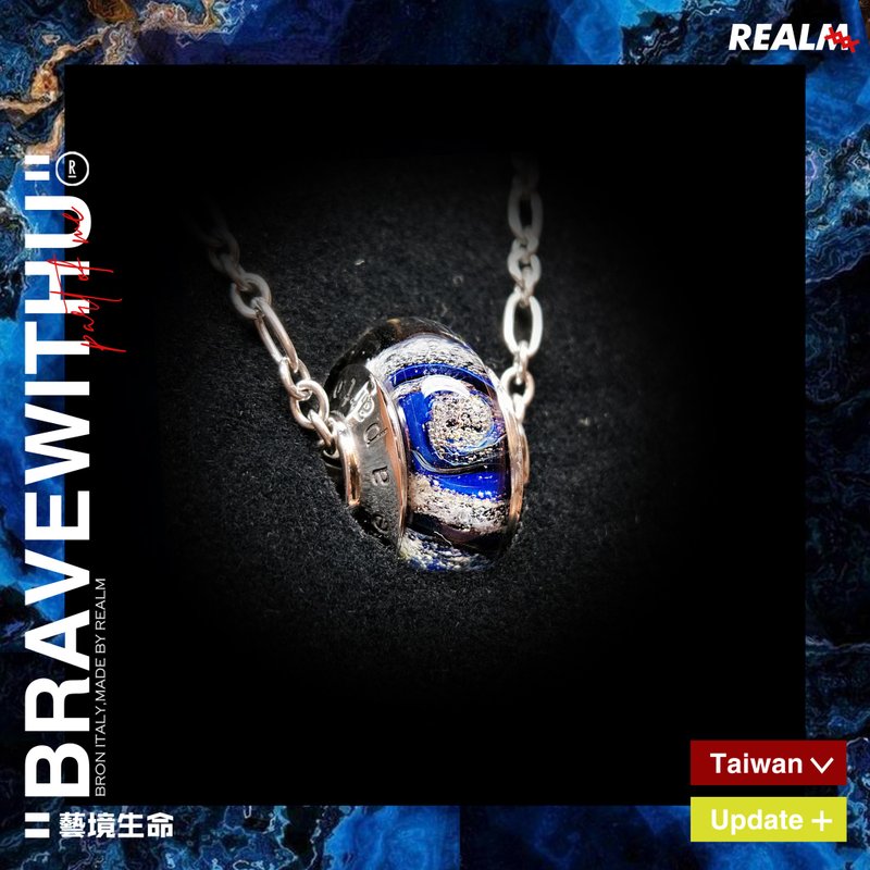 骨灰琉璃项链/骨灰玻璃项链 - 项链 - 玻璃 