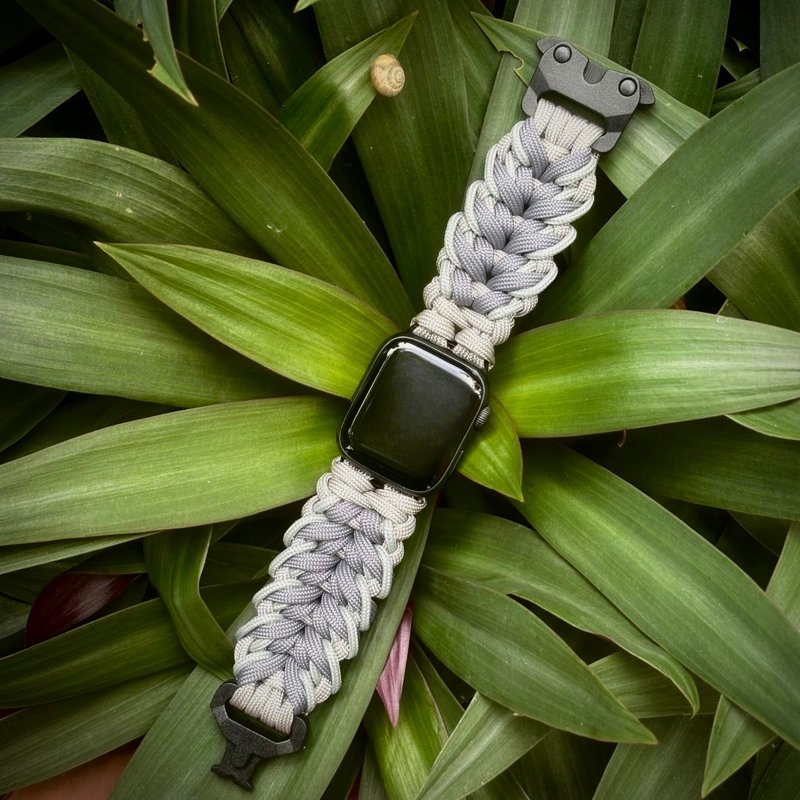 伞绳手作 定制化 伞绳表带 Apple Watch, G-Shock, Garmin 镇虎神 - 表带 - 尼龙 