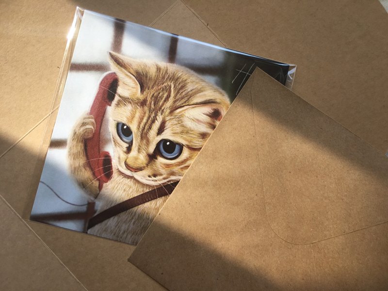 140 x 140mm 牛皮信封 5封 - 卡片/明信片 - 纸 白色