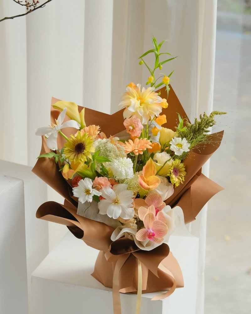 自然风秋色花束 - 其他 - 植物．花 咖啡色