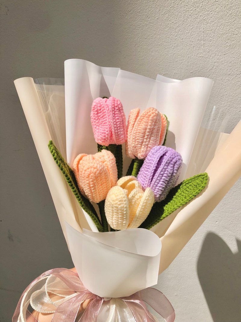 花痴，粉红色郁金香纱 - 植栽 - 其他材质 