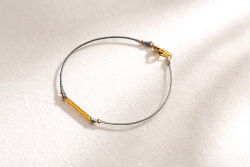 \| Charlene 莹丝手绳 |/ - 轻奢-双边款/可换饰品。黄铜。手环 - 手链/手环 - 其他金属 多色