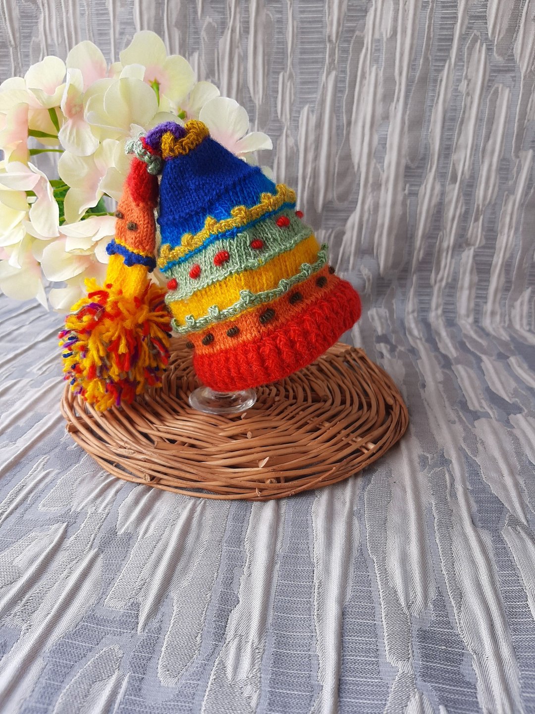 Rainbow hat for dolls Blythe - 玩具/玩偶 - 压克力 