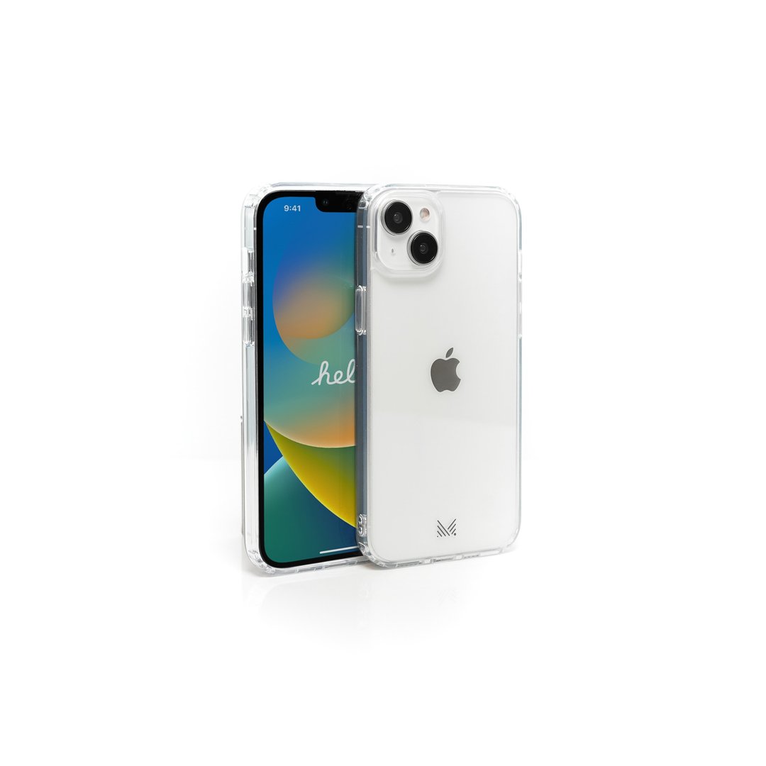 for iPhone 15 Plus |ESSENTIALS | 强力防撞防摔软胶边透明手机 - 其他 - 聚酯纤维 透明