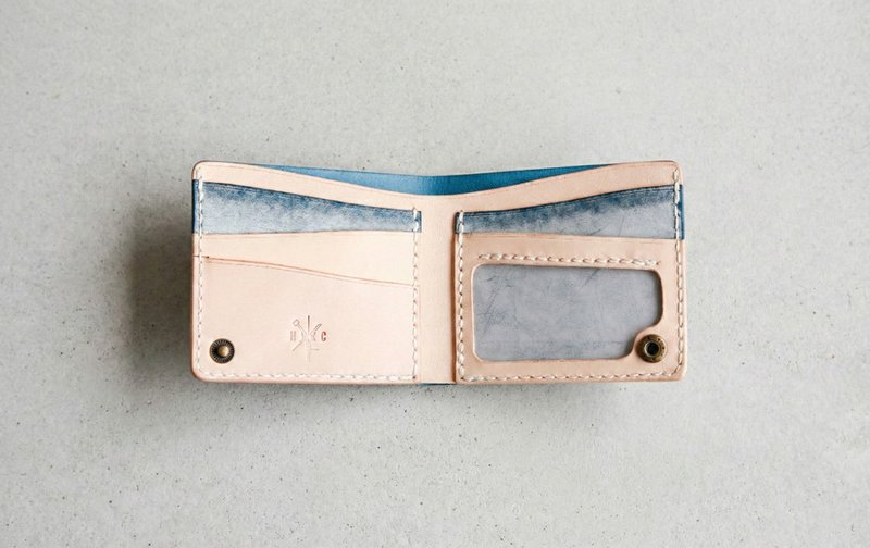 【DIY材料包】Model 00 轻便真皮短钱包, 含相片位, 含全套工具 - 皮夹/钱包 - 真皮 